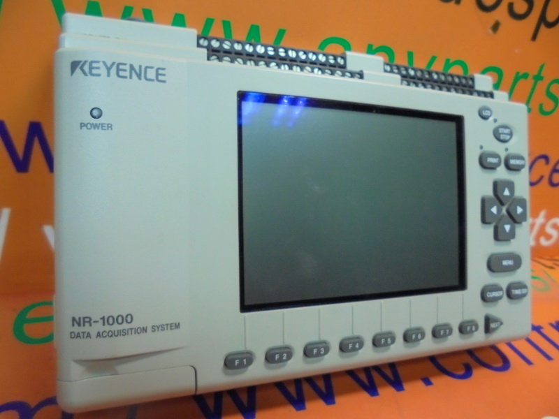 NR-1000。 NR-1010，通電に確認した 【公式通販】 NR-1010 増設ユニット NR-1000 データ収集 KEYENCE ディスプレイ・モニター本体
